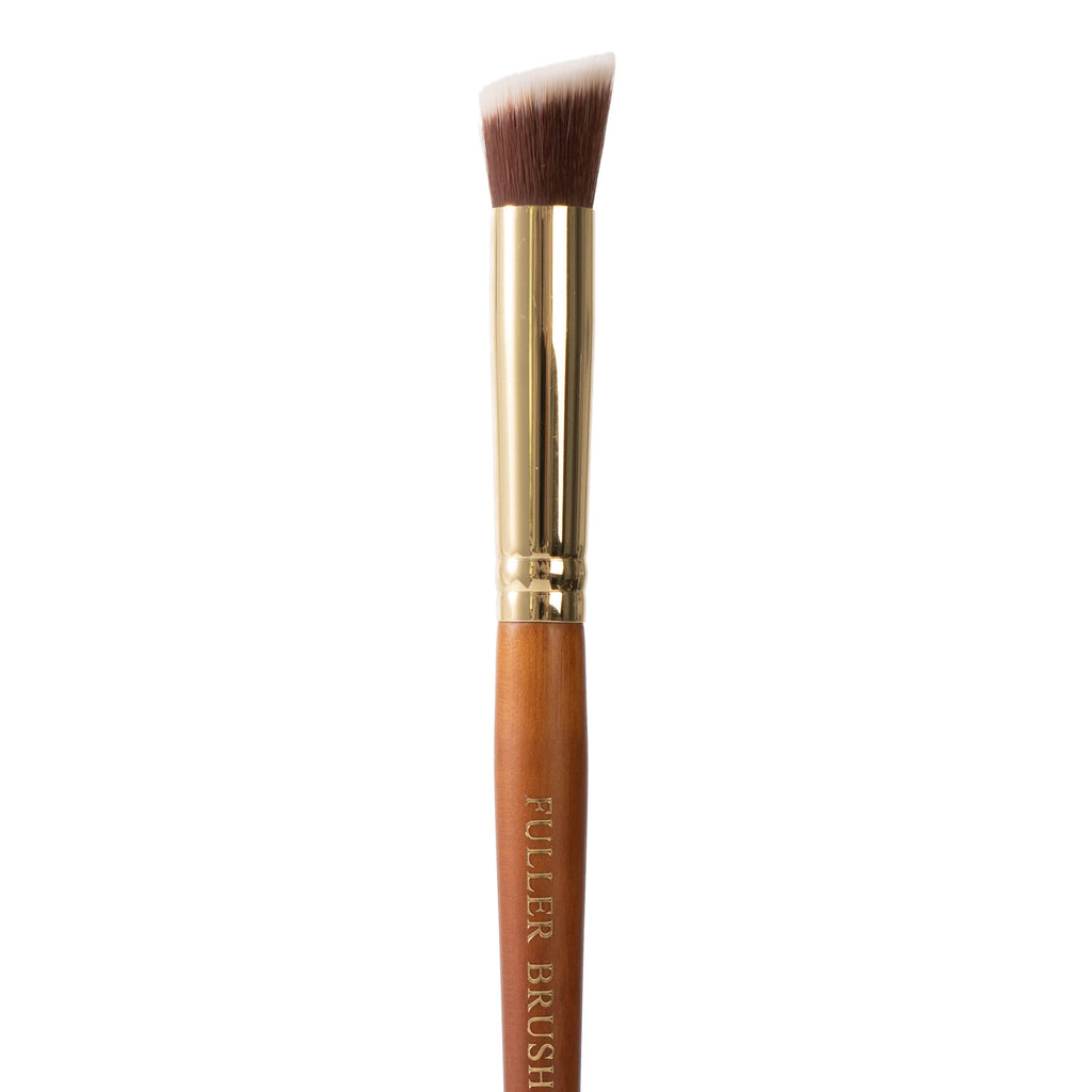 Fuller Brush Cosmetic Brush Set with Case – 7-Piece Makeup Brush Collection for Face & Eyes – Includes Powder, Foundation, Blush, Concealer, Eyeliner, Fan & Blending Brushes – Synthetic Bristles