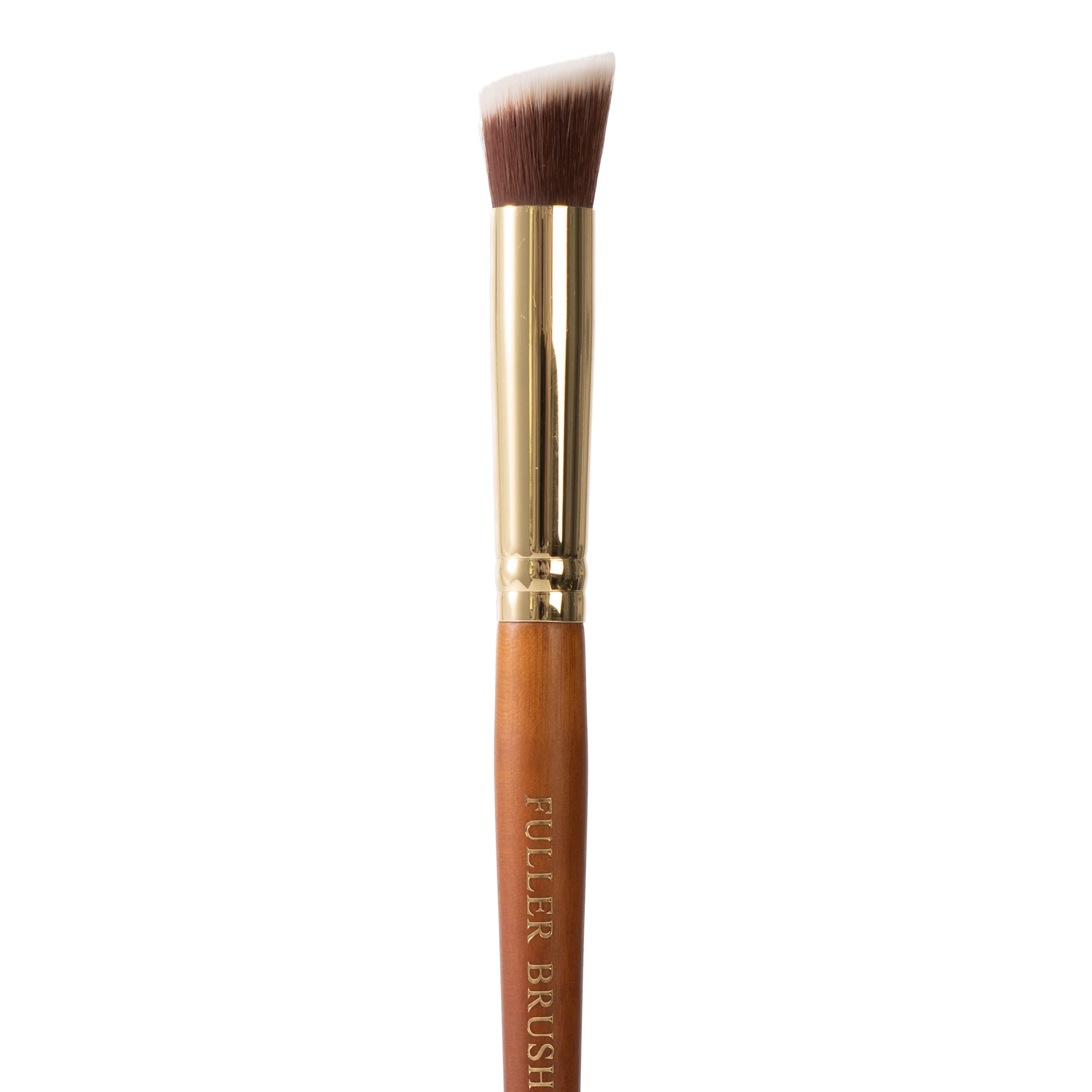 Fuller Brush Cosmetic Brush Set with Case – 7-Piece Makeup Brush Collection for Face & Eyes – Includes Powder, Foundation, Blush, Concealer, Eyeliner, Fan & Blending Brushes – Synthetic Bristles
