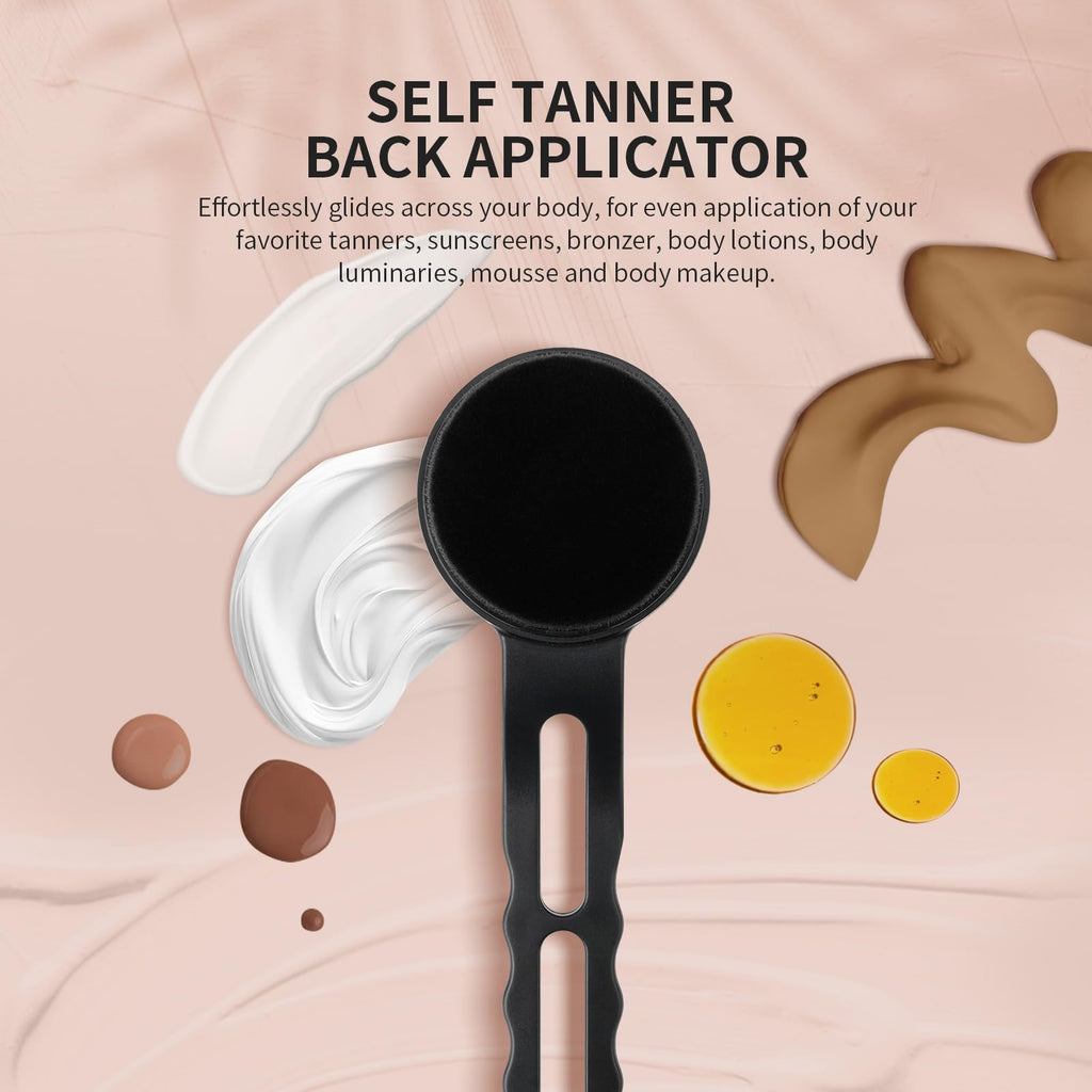 docolor Extra Large Body Makeup Brush for Self Tanner – 3 Inch Wide Head for Fast Full-Body Coverage, Soft Synthetic Fibers for Flawless Application of Foundation, Powder, Bronzer, Face and Body Brush