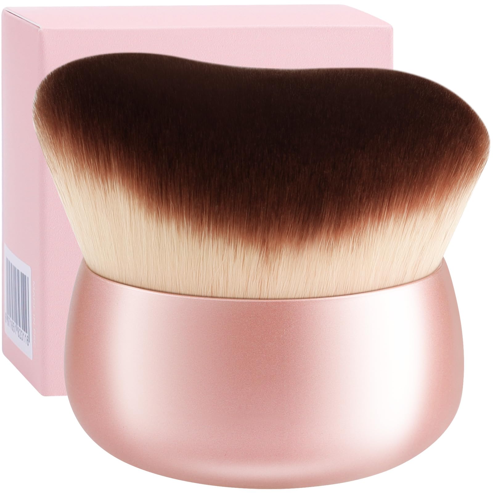 docolor Extra Large Body Makeup Brush for Self Tanner – 3 Inch Wide Head for Fast Full-Body Coverage, Soft Synthetic Fibers for Flawless Application of Foundation, Powder, Bronzer, Face and Body Brush