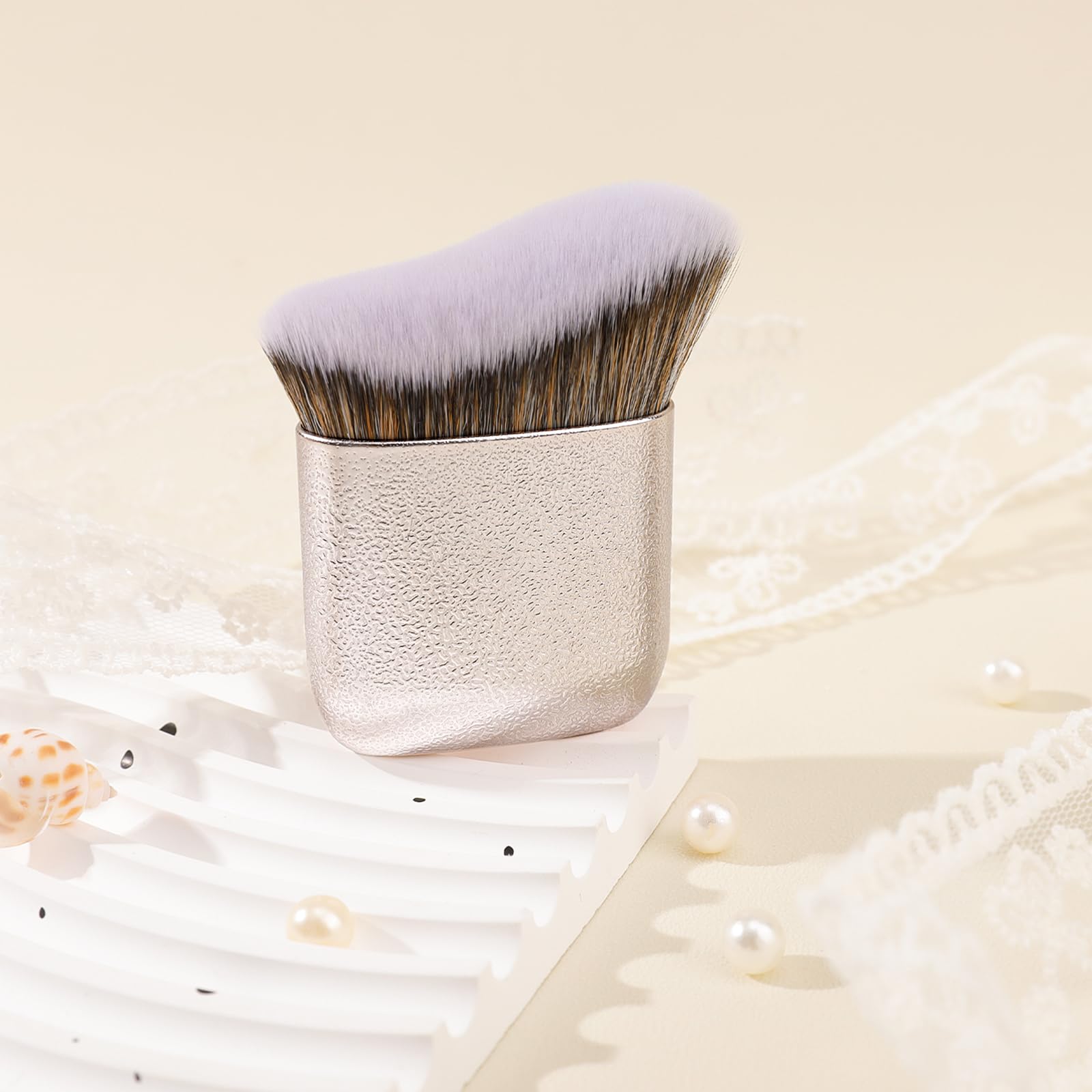 docolor Extra Large Body Makeup Brush for Self Tanner – 3 Inch Wide Head for Fast Full-Body Coverage, Soft Synthetic Fibers for Flawless Application of Foundation, Powder, Bronzer, Face and Body Brush
