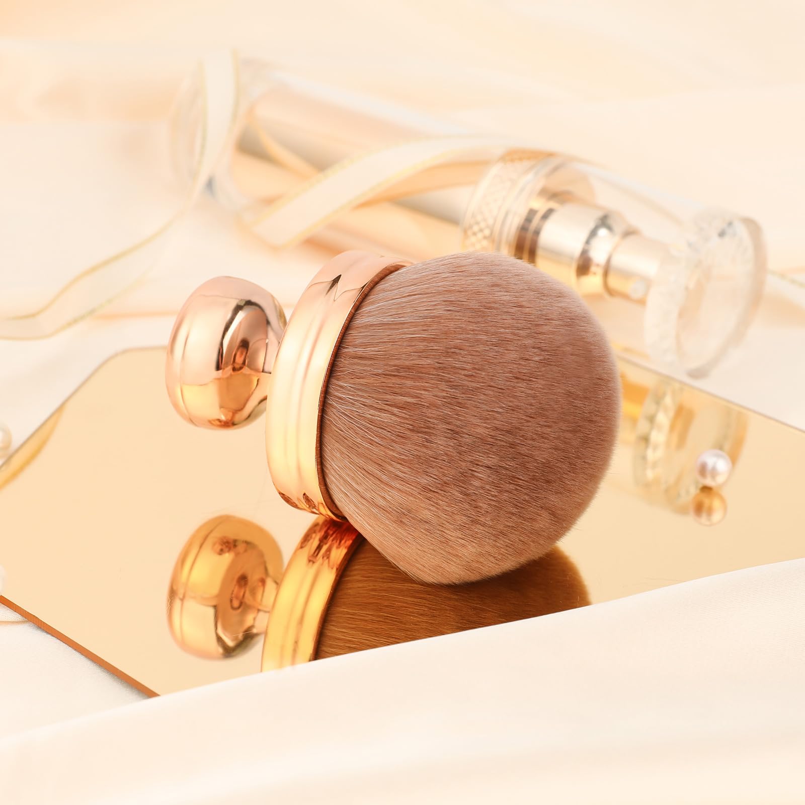 docolor Extra Large Body Makeup Brush for Self Tanner – 3 Inch Wide Head for Fast Full-Body Coverage, Soft Synthetic Fibers for Flawless Application of Foundation, Powder, Bronzer, Face and Body Brush