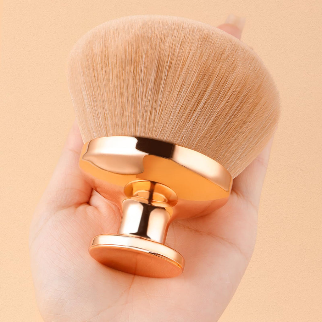 docolor Extra Large Body Makeup Brush for Self Tanner – 3 Inch Wide Head for Fast Full-Body Coverage, Soft Synthetic Fibers for Flawless Application of Foundation, Powder, Bronzer, Face and Body Brush