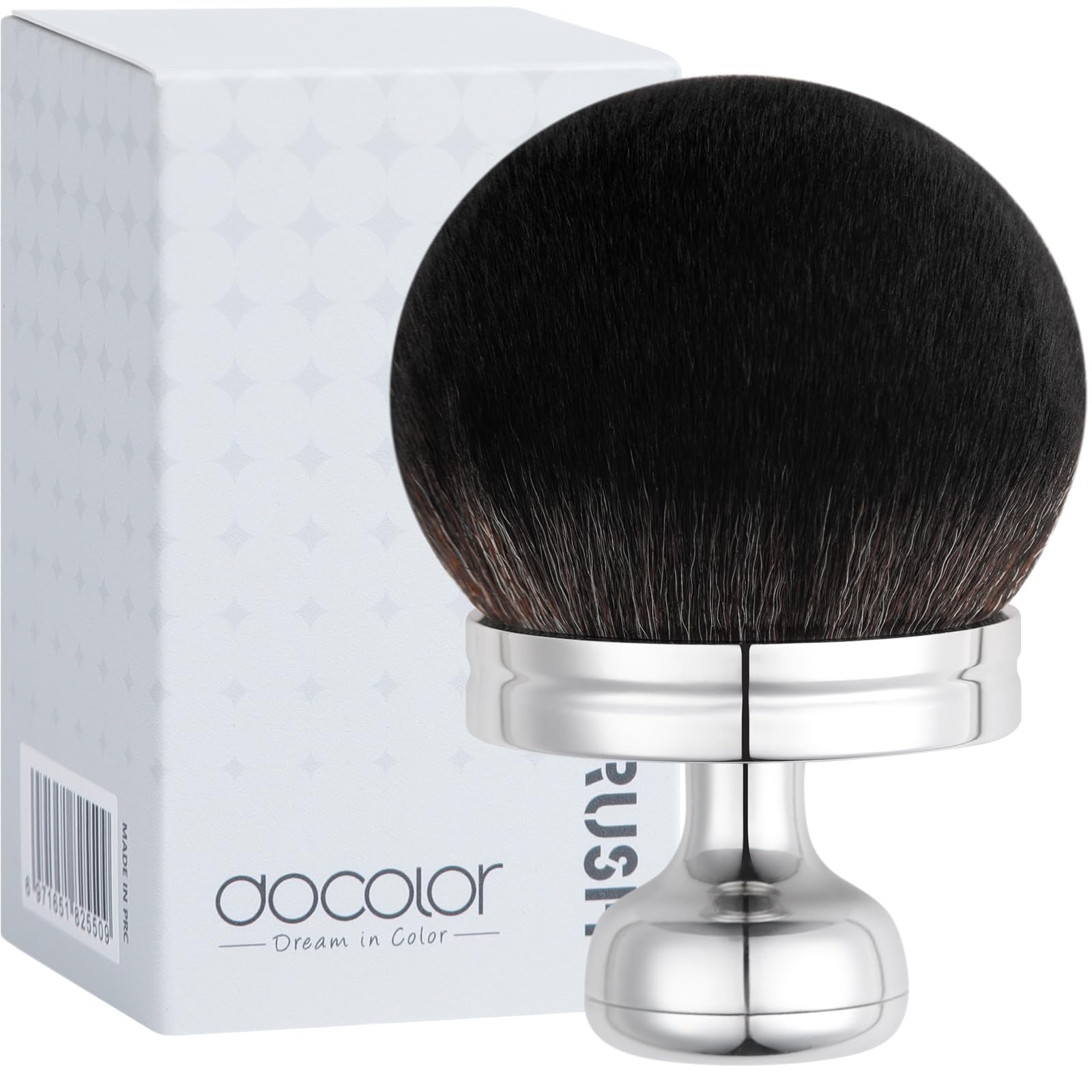 docolor Extra Large Body Makeup Brush for Self Tanner – 3 Inch Wide Head for Fast Full-Body Coverage, Soft Synthetic Fibers for Flawless Application of Foundation, Powder, Bronzer, Face and Body Brush